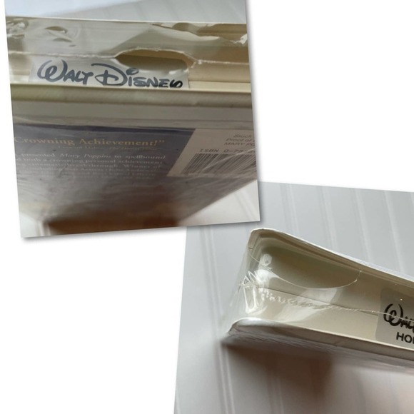 Walt Disney Mary Poppins VHS Clambshell Tape Movie Vintage Limited Edition Seal - Picture 10 of 11